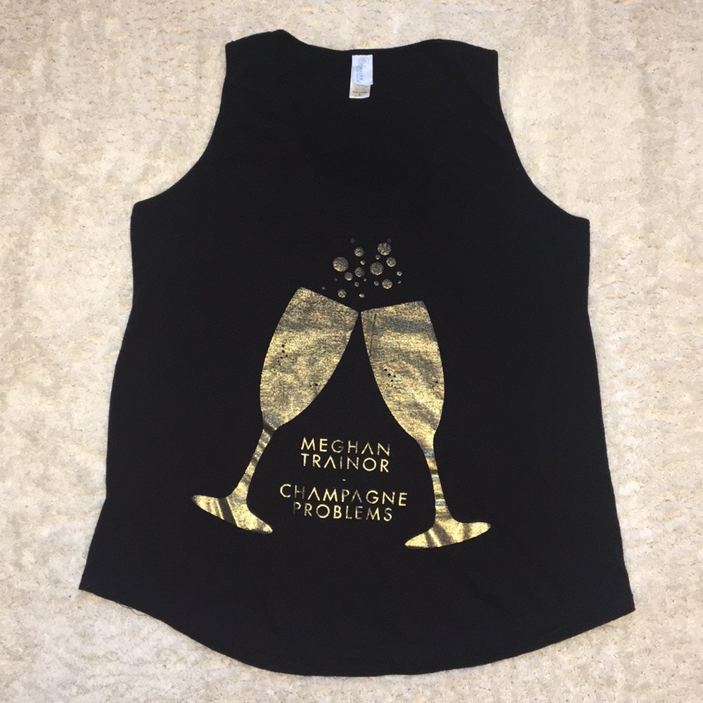 Meghan Trainor - Champagne Problems - size Large
